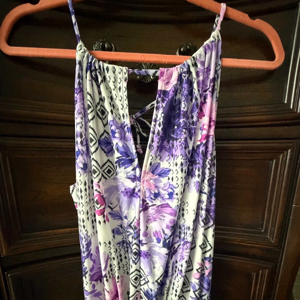 JULIAN CHANG HALTER TIE-BACK TOP XS - WORN ONCE